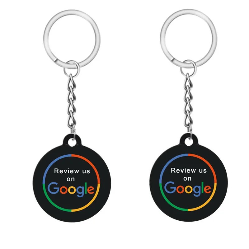 Google NFC Review Key Chain